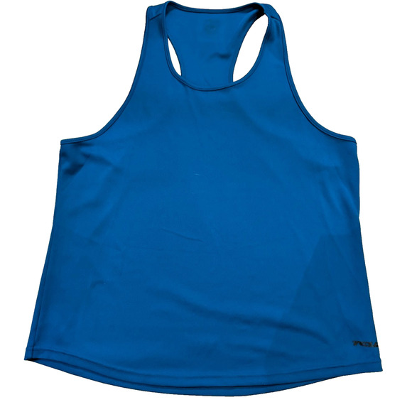 Men's TSLA Muscle Shirt Navy Blue Tank Top Sleeveless Workout Gym Training XLG - Picture 1 of 5